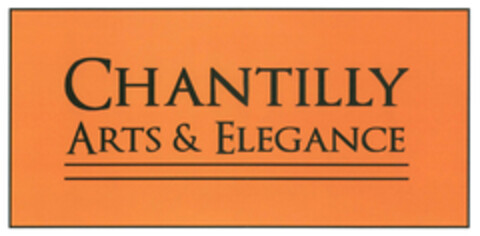 CHANTILLY ARTS & ELEGANCE Logo (EUIPO, 13.12.2013)