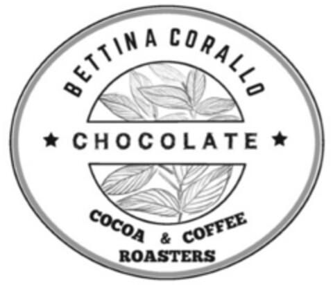 BETTINA CORALLO CHOCOLATE COCOA & COFFEE ROASTERS Logo (EUIPO, 01.04.2015)