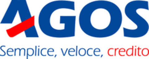 AGOS SEMPLICE, VELOCE, CREDITO Logo (EUIPO, 15.06.2015)