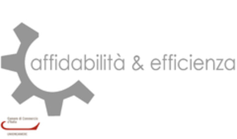 affidabilità & efficienza Camere di Commercio d’Italia Logo (EUIPO, 30.11.2015)