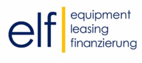 elf equipment leasing finanzierung Logo (EUIPO, 17.11.2016)