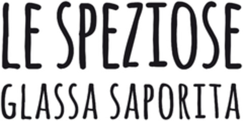 LE SPEZIOSE GLASSA SAPORITA Logo (EUIPO, 04/24/2018)