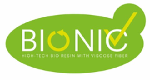 BIONICV HIGH-TECH BIO RESIN WITH VISCOSE FIBER Logo (EUIPO, 18.09.2020)