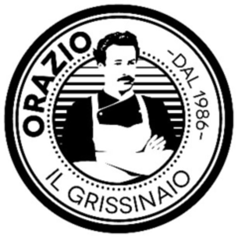 ORAZIO IL GRISSINAIO - DAL 1986 - Logo (EUIPO, 30.06.2021)