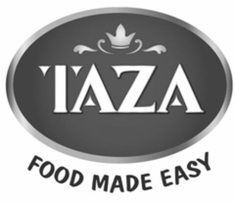 TAZA FOOD MADE EASY Logo (EUIPO, 03.04.2023)