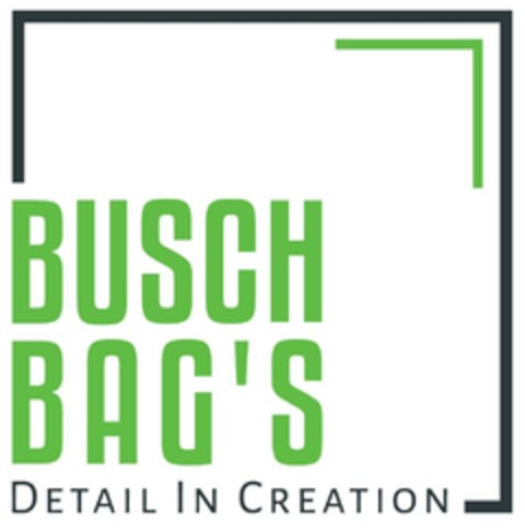 BUSCH BAG'S DETAIL IN CREATION Logo (EUIPO, 11.10.2023)