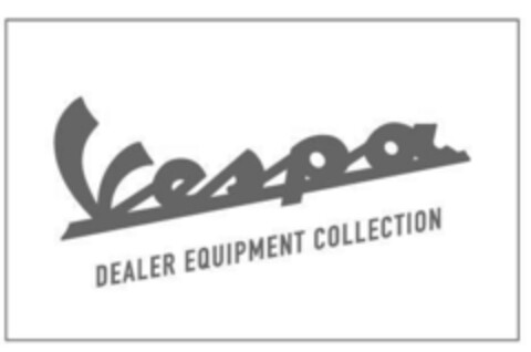 VESPA DEALER EQUIPMENT COLLECTION Logo (EUIPO, 13.10.2023)