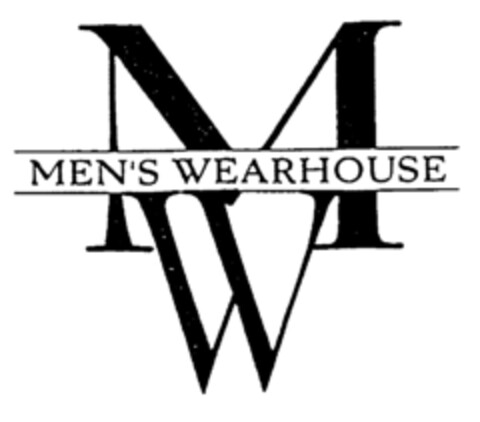 MW MEN'S WEARHOUSE Logo (EUIPO, 06.02.1998)