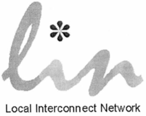 lin Local Interconnect Network Logo (EUIPO, 30.08.1999)