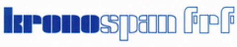 kronospan frf Logo (EUIPO, 30.10.2000)