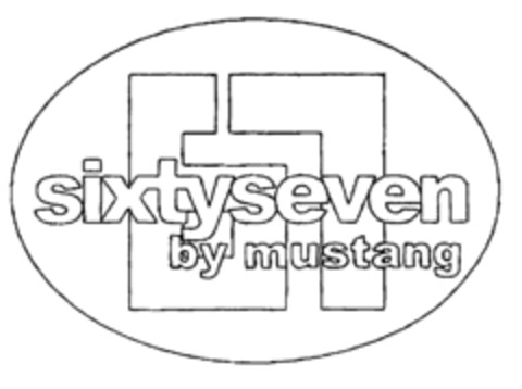 67 sixtyseven by mustang Logo (EUIPO, 11/07/2000)