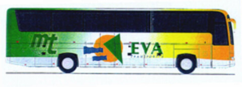 mt EVA TRANSPORTES Logo (EUIPO, 16.11.2000)