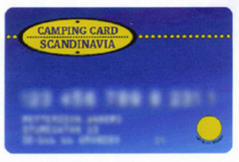 CAMPING CARD SCANDINAVIA Logo (EUIPO, 05/28/2001)