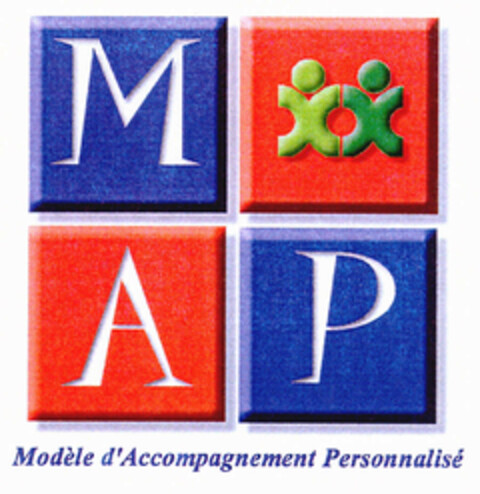 MAP Modèle d'Accompagnement Personnalisé Logo (EUIPO, 30.07.2001)