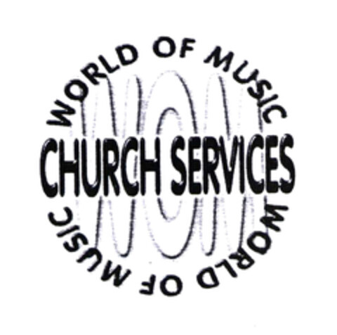 CHURCH SERVICES WORLD OF MUSIC WORLD OF MUSIC WOM Logo (EUIPO, 16.08.2002)