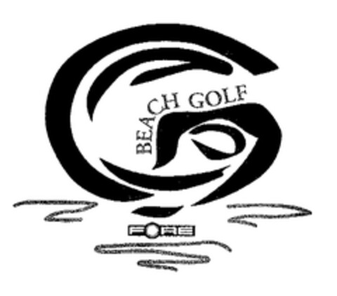 BEACH GOLF FORE Logo (EUIPO, 19.05.2003)