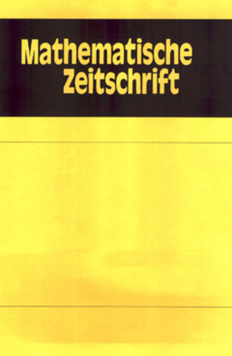Mathematische Zeitschrift Logo (EUIPO, 19.08.2003)