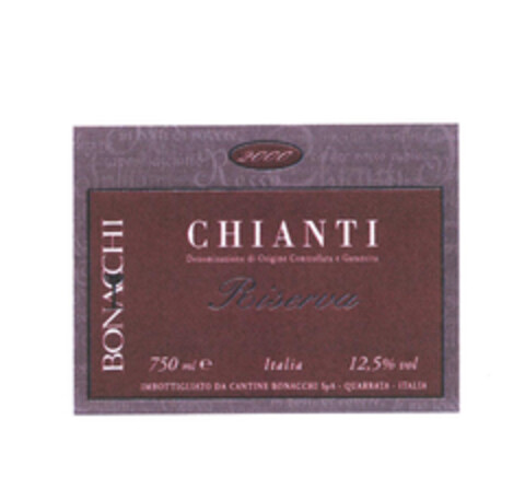 CHIANTI RISERVA BONACCHI Logo (EUIPO, 27.04.2004)