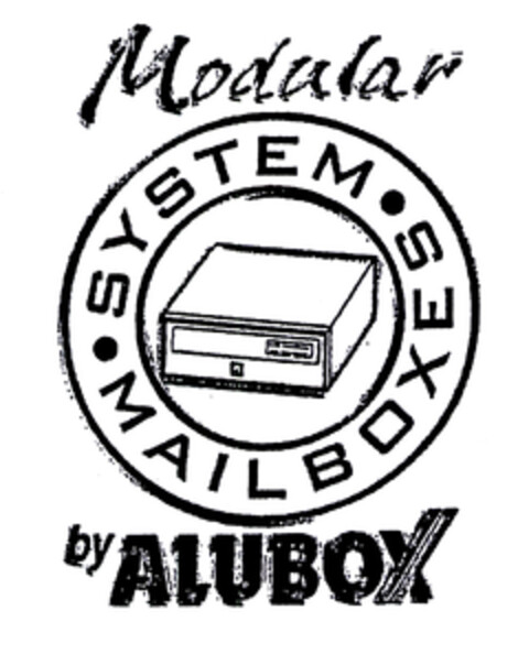 Modular by ALUBOX MAILBOXES SYSTEM Logo (EUIPO, 17.05.2004)