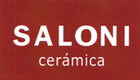 SALONI cerámica Logo (EUIPO, 16.06.2005)