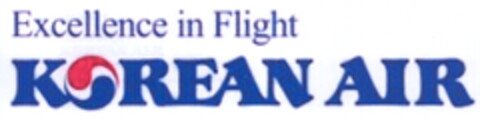 Excellence in Flight KOREAN AIR Logo (EUIPO, 03.04.2006)