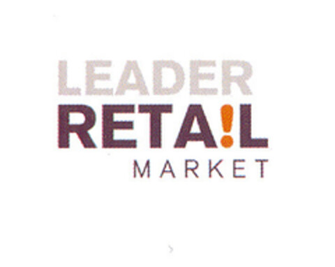 LEADER RETA!L MARKET Logo (EUIPO, 29.11.2007)