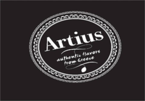 Artius authentic flavors from Greece Logo (EUIPO, 08/25/2011)