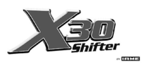X30 Shifter by IAME Logo (EUIPO, 05.09.2011)