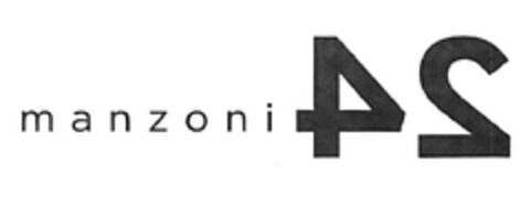 MANZONI 24 Logo (EUIPO, 02/16/2012)