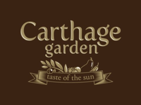 Carthage garden taste of the sun Logo (EUIPO, 01.10.2012)