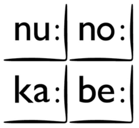 nu: no: ka: be: Logo (EUIPO, 25.04.2013)