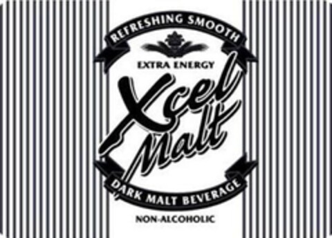 REFRESHING SMOOTH EXTRA ENERGY XCEL MALT DARK MALT BEVERAGE NON-ALCOHOLIC Logo (EUIPO, 03.05.2013)