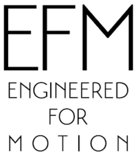 EFM ENGINEERED FOR MOTION Logo (EUIPO, 29.11.2013)