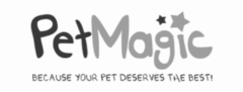 PETMAGIC because your pet deserves the best Logo (EUIPO, 03.06.2014)