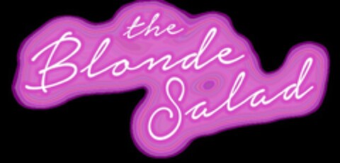 THE BLONDE SALAD Logo (EUIPO, 11/17/2014)