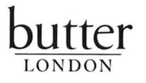 butter LONDON Logo (EUIPO, 16.12.2014)
