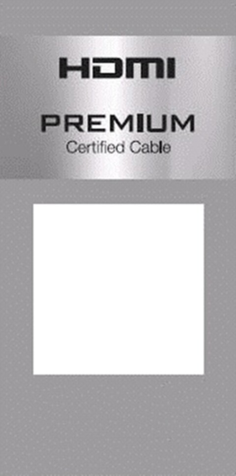 HDMI PREMIUM Certified Cable Logo (EUIPO, 09.02.2016)