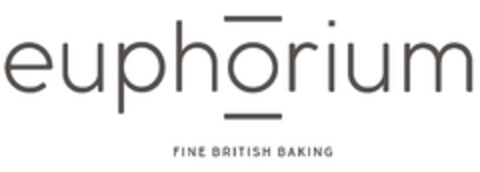 EUPHORIUM FINE BRITISH BAKING Logo (EUIPO, 03.04.2017)