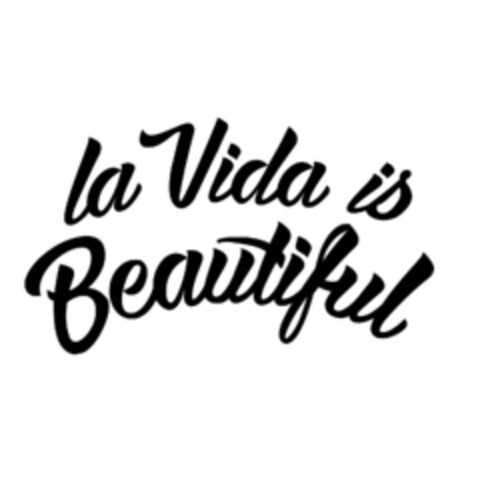 LA VIDA IS BEAUTIFUL Logo (EUIPO, 04/24/2017)