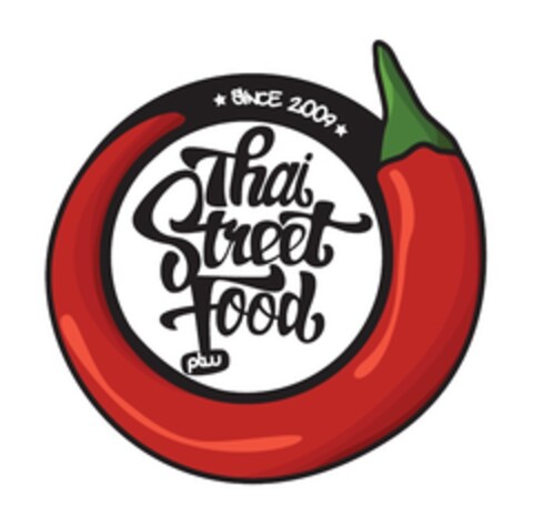 SINCE 2009 THAI STREET FOOD PTW Logo (EUIPO, 05/23/2017)