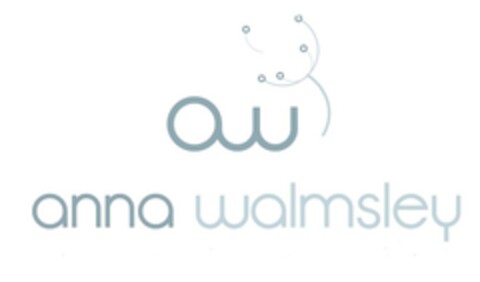 AW ANNA WALMSLEY Logo (EUIPO, 06/27/2017)