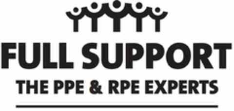 FULL SUPPORT THE PPE & RPE EXPERTS Logo (EUIPO, 09/04/2020)