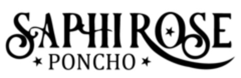 SAPHIROSE PONCHO Logo (EUIPO, 22.01.2021)