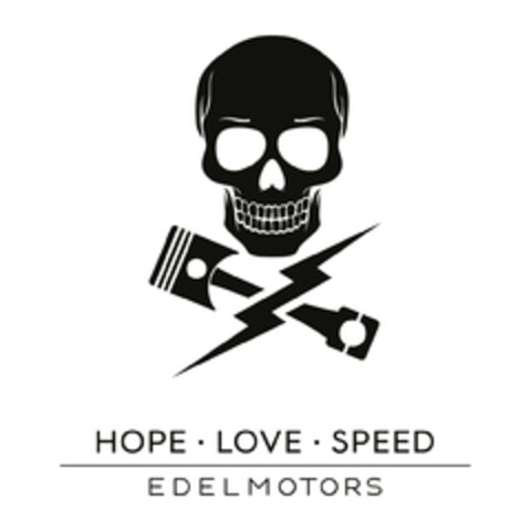 HOPE LOVE SPEED EDELMOTORS Logo (EUIPO, 03/25/2021)