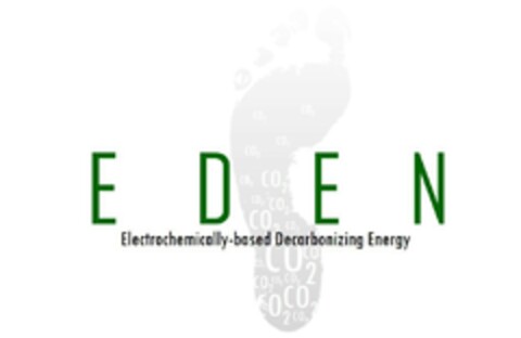 EDEN Electrochemically based Decarbonizing Energy CO2 Logo (EUIPO, 07/17/2021)