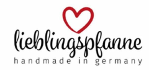 lieblingspfanne handmade in germany Logo (EUIPO, 23.08.2021)