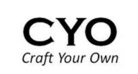 CYO CRAFT YOUR OWN Logo (EUIPO, 10/18/2021)