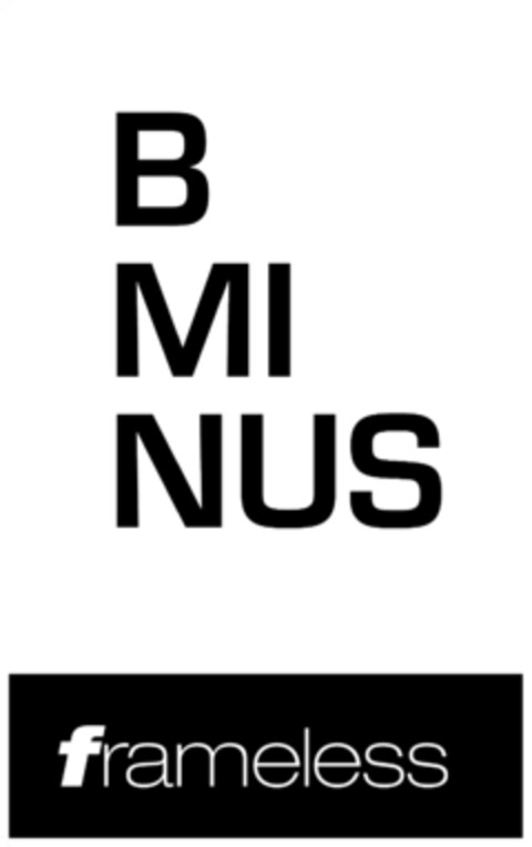 BMINUS FRAMELESS Logo (EUIPO, 18.10.2021)