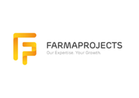 FP FARMAPROJECTS OUR EXPERTISE. YOUR GROWTH. Logo (EUIPO, 01/25/2022)
