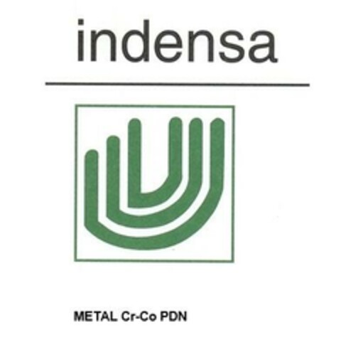 indensa METAL Cr-Co PDN Logo (EUIPO, 15.05.2024)